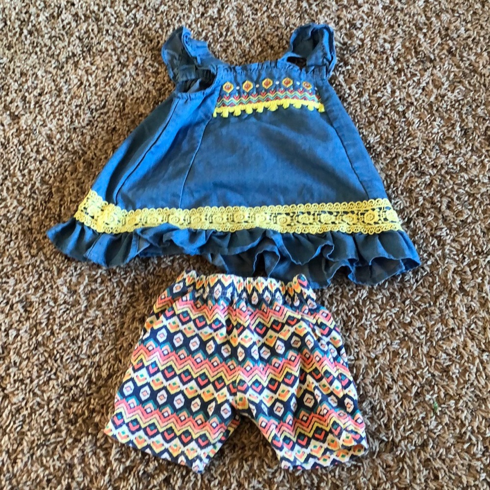 Little Lass Tank Top & Shorts